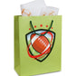 Football Gift Bag with Football Tissue Paper