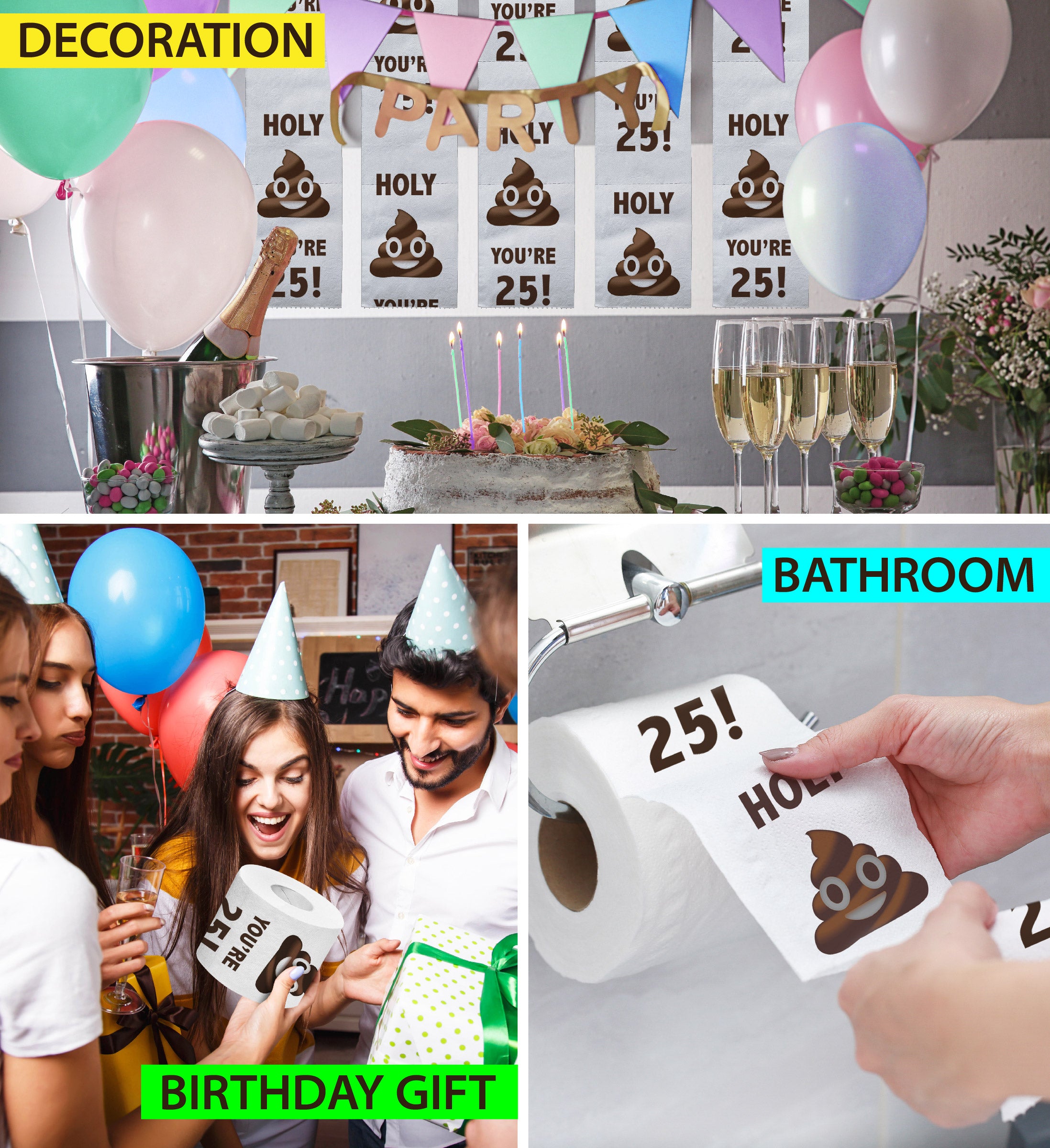 New 6 Styles Round Children Happy Birthday Stickers 500pcs/roll Cute  Birthday Party Gift Decoration Supplies Greeting Card Tags - Stationery  Sticker - AliExpress